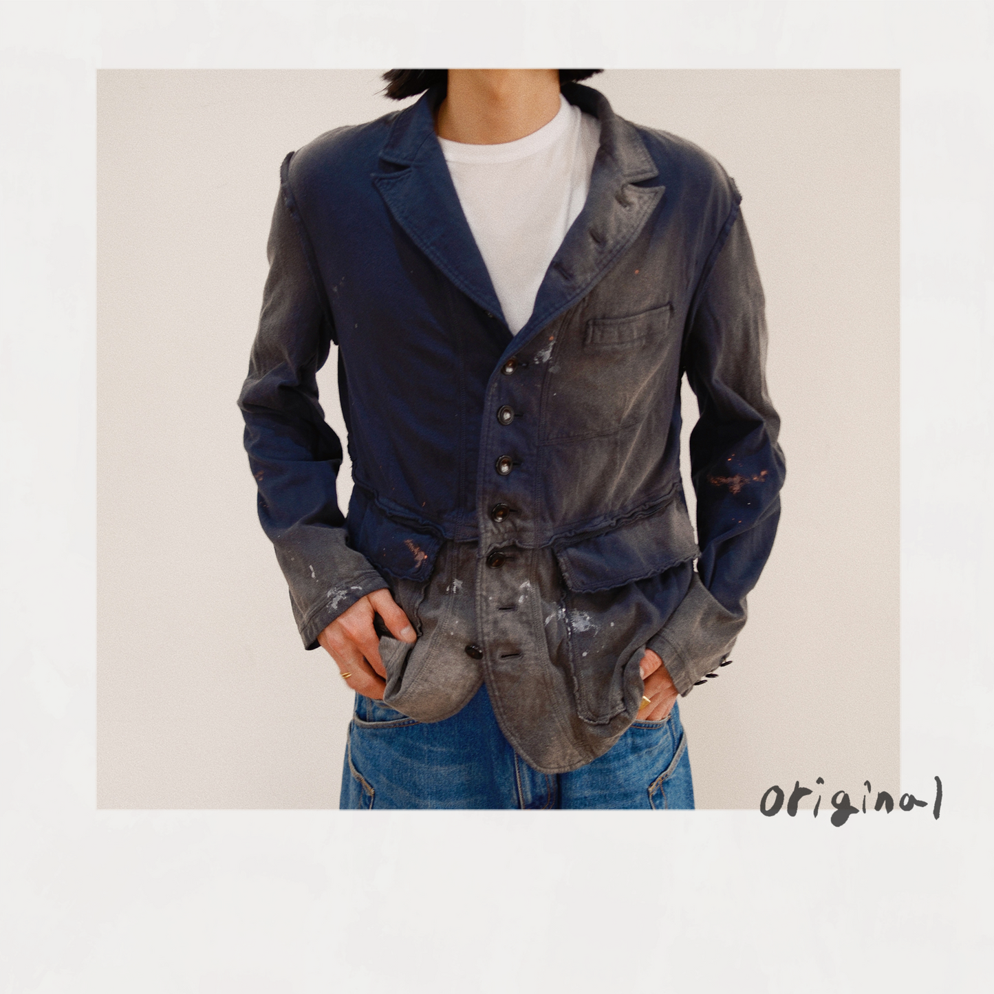 Faded Memory Jacket  Black