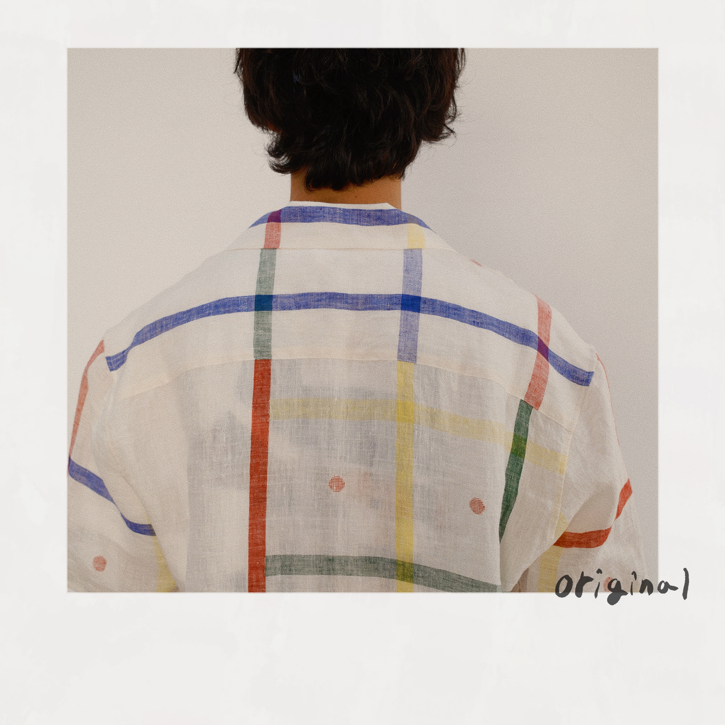 Embroidered Jamdani Shirt White