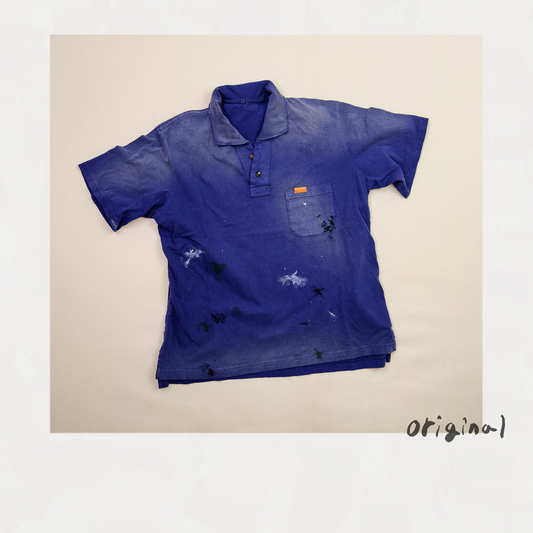 Faded Memory T Shirt Blue