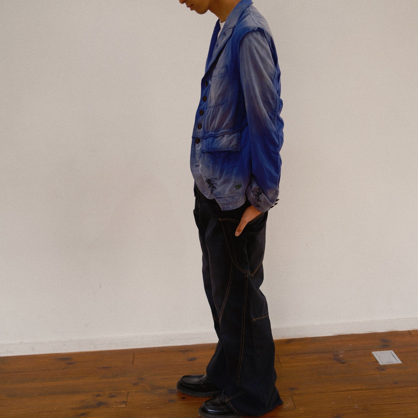 Faded Memory Jacket  Blue