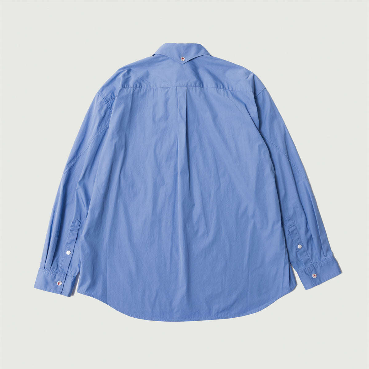 Washed Cotton Shirt Blue