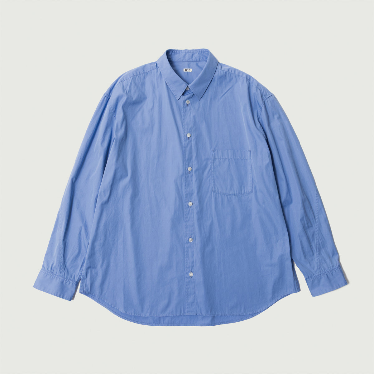 Washed Cotton Shirt Blue