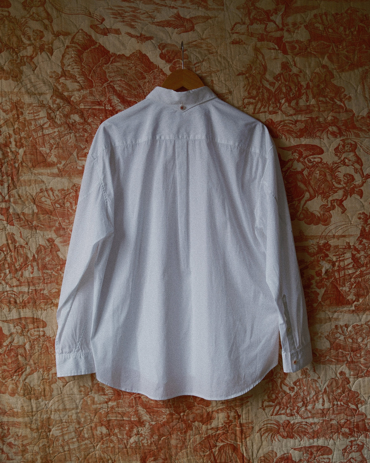 Washed Cotton Shirt White