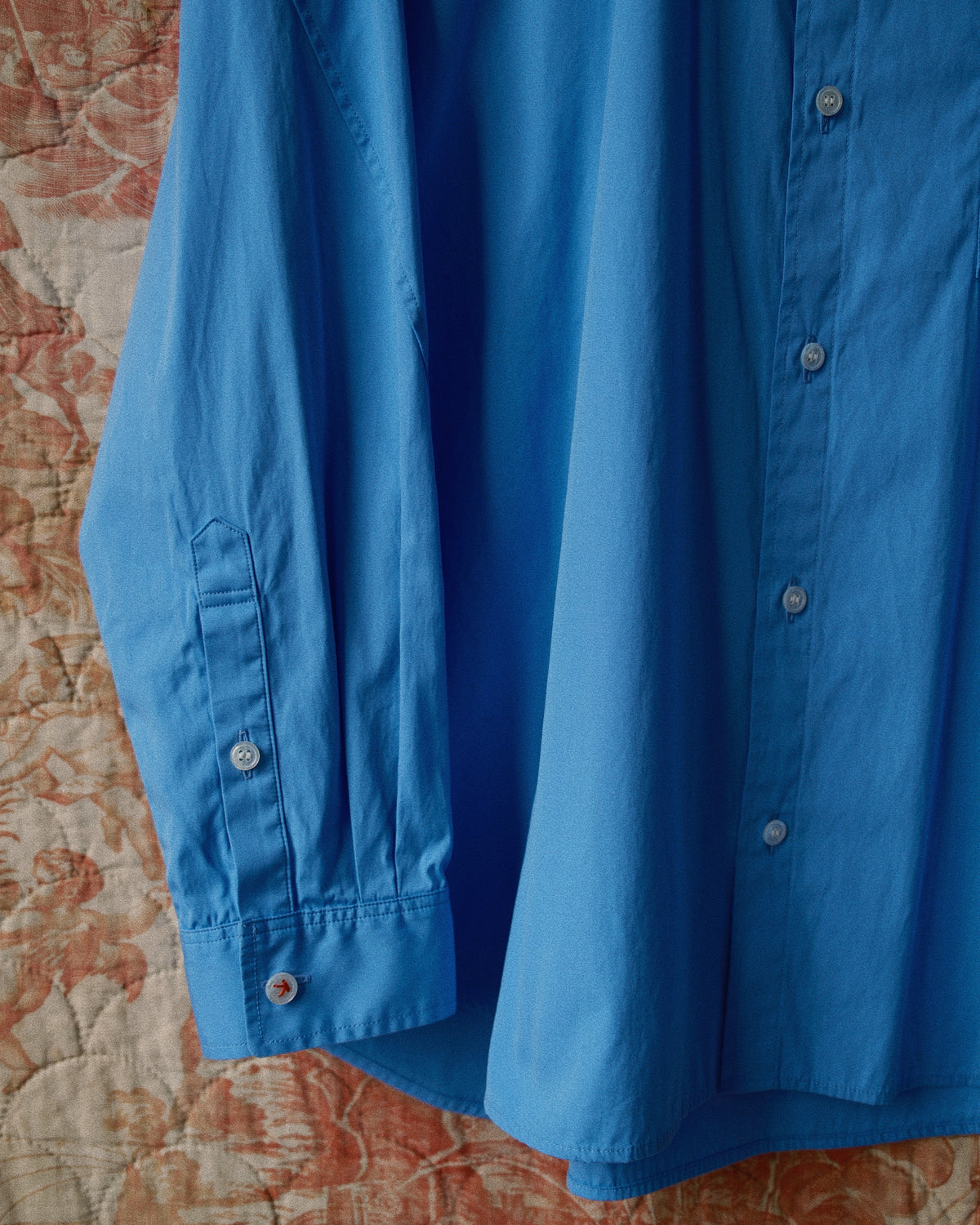Washed Cotton Shirt Blue
