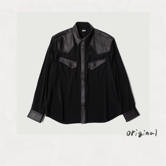 Western Leather Shirt