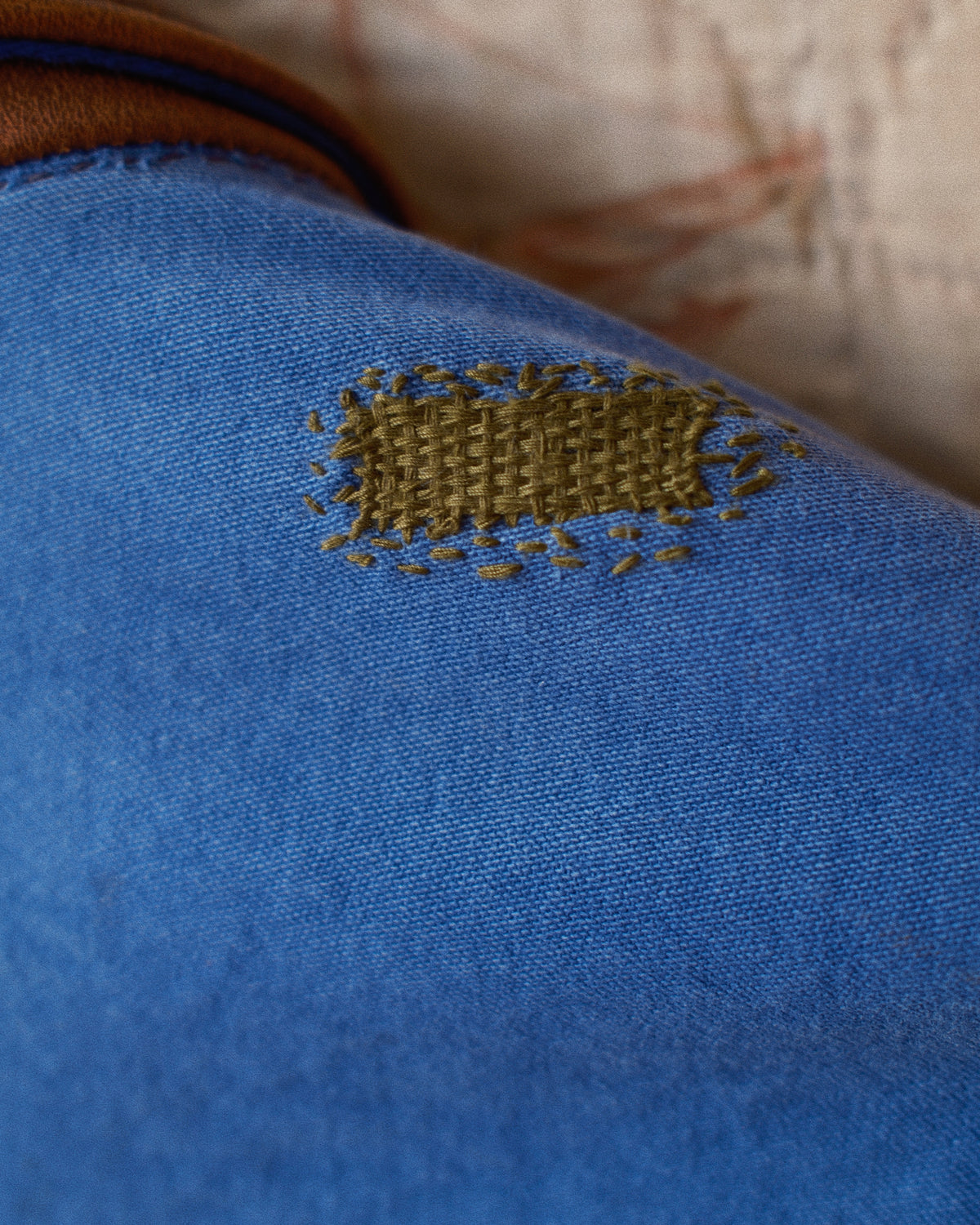 Vintage-finished work jacket  Blue