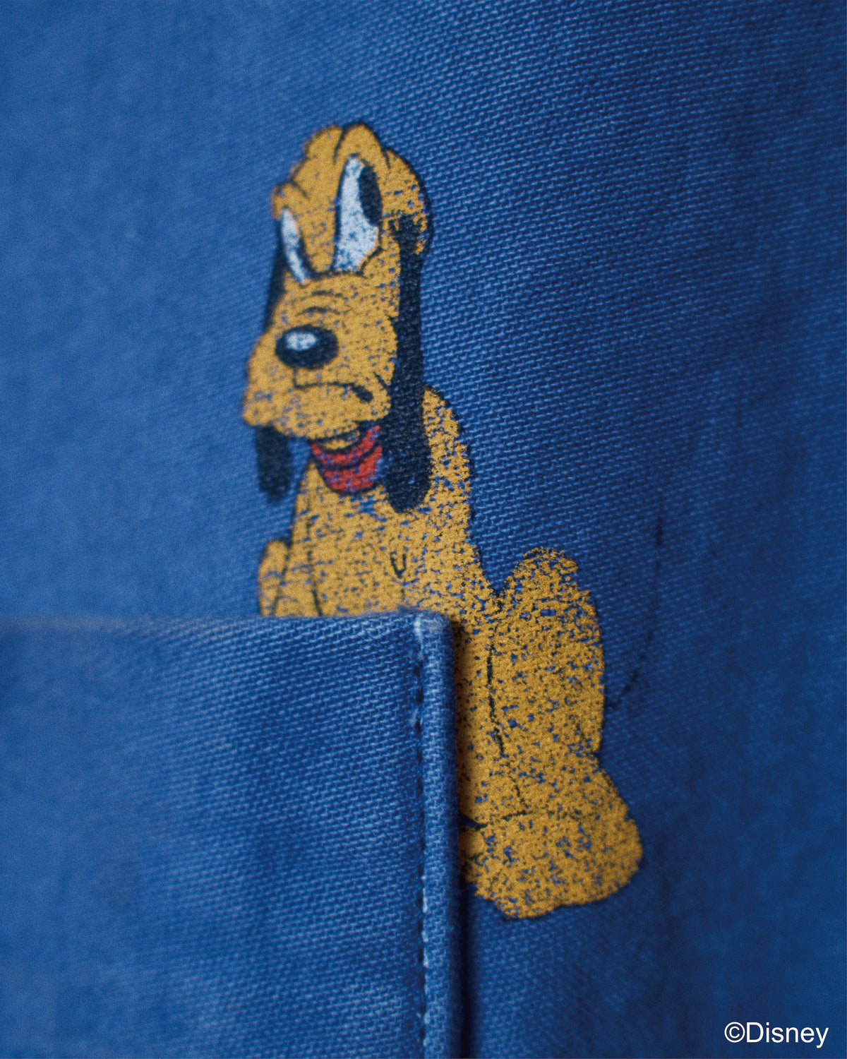 Vintage-finished work jacket  Blue
