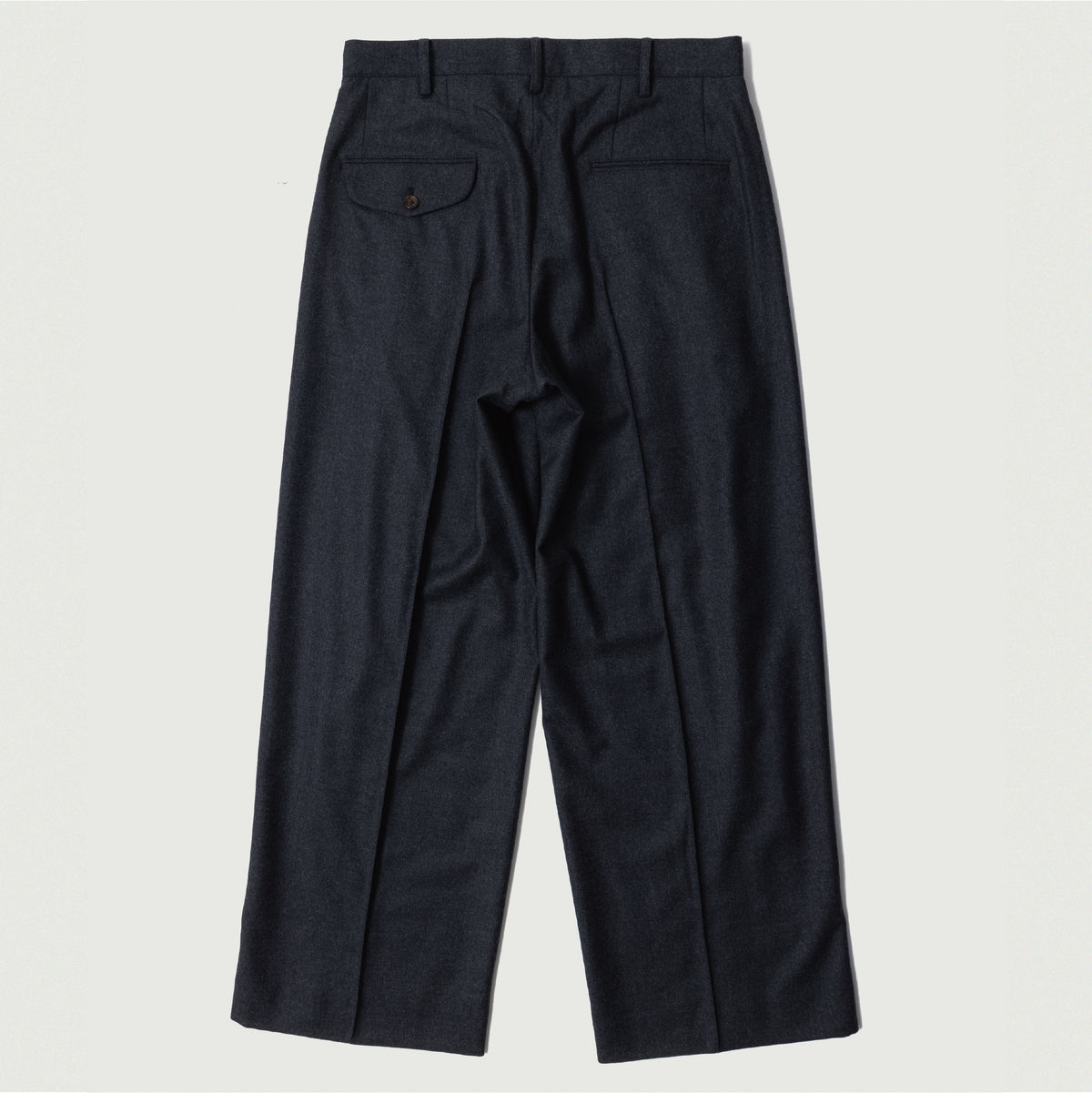 Tuck Pleats Pants Gray