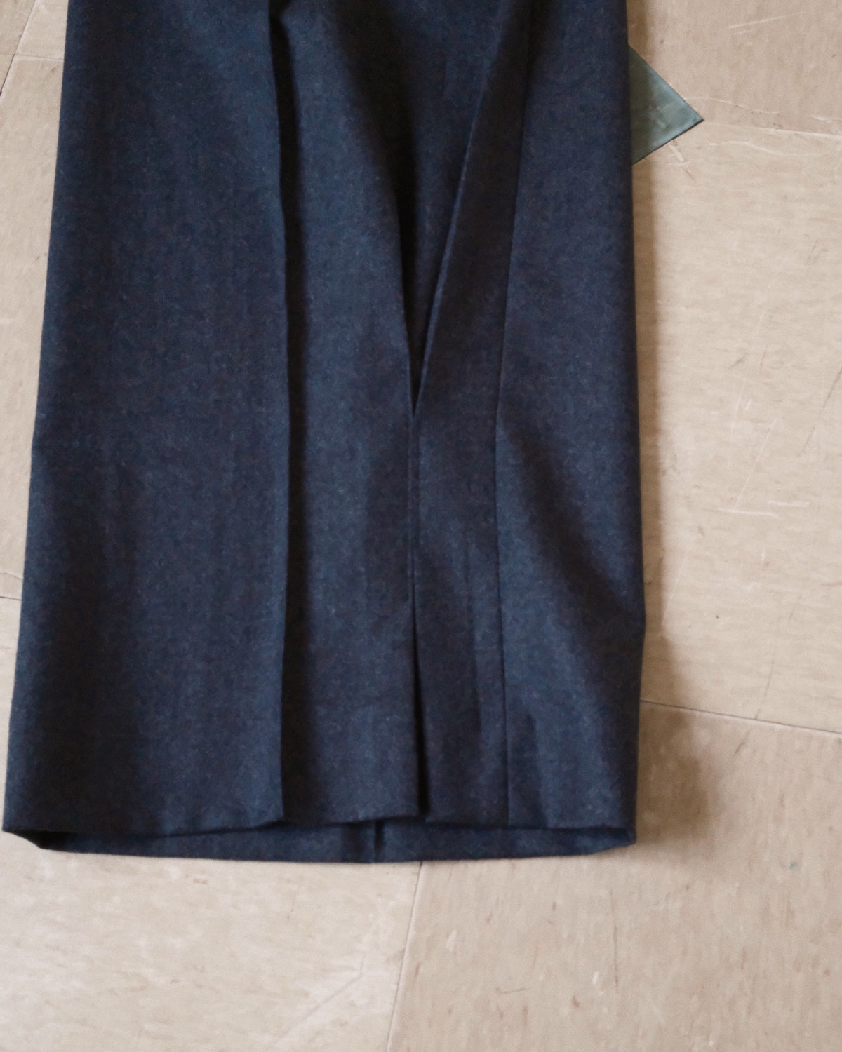 Tuck Pleats Pants Gray