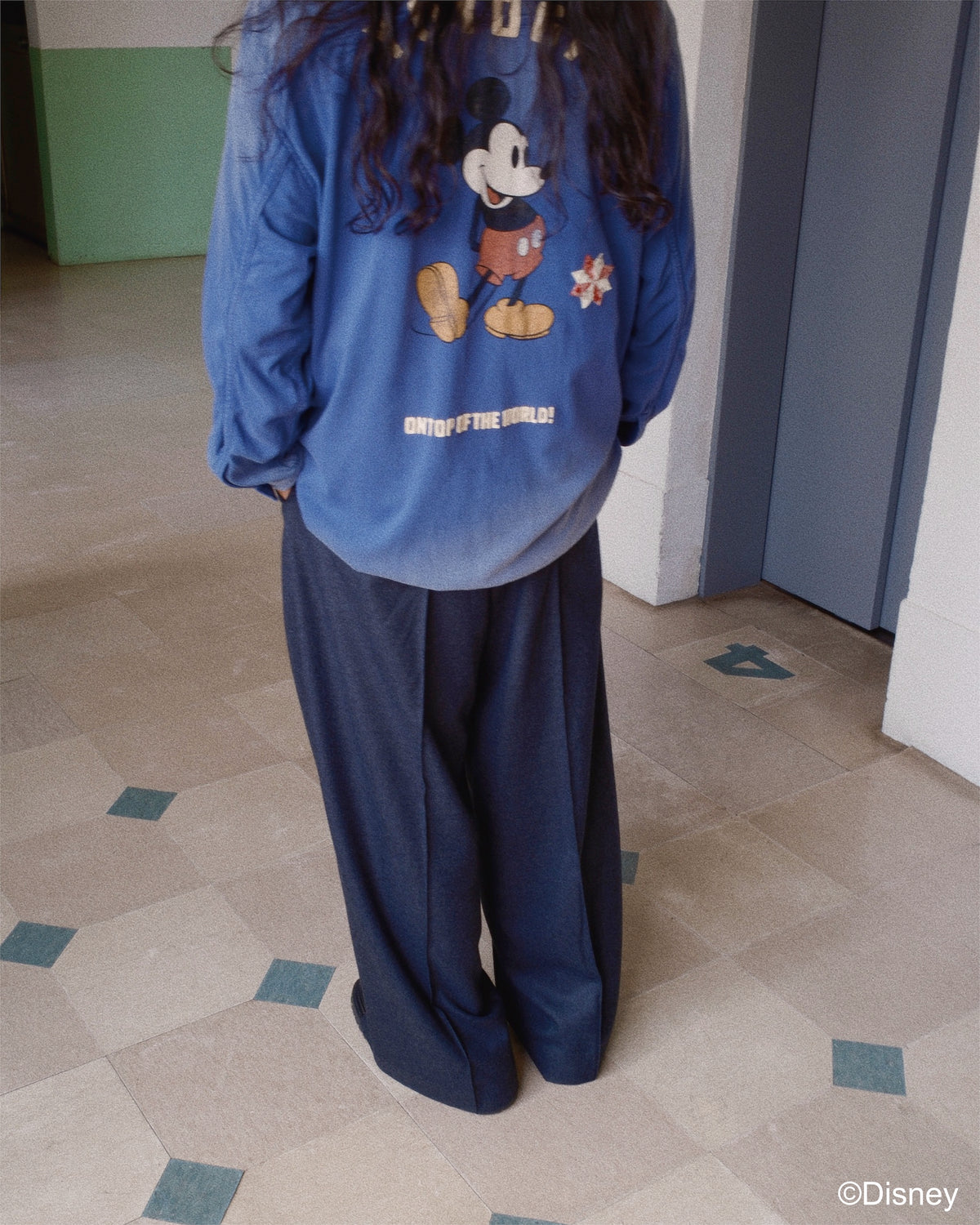 Faded work shirt Blue