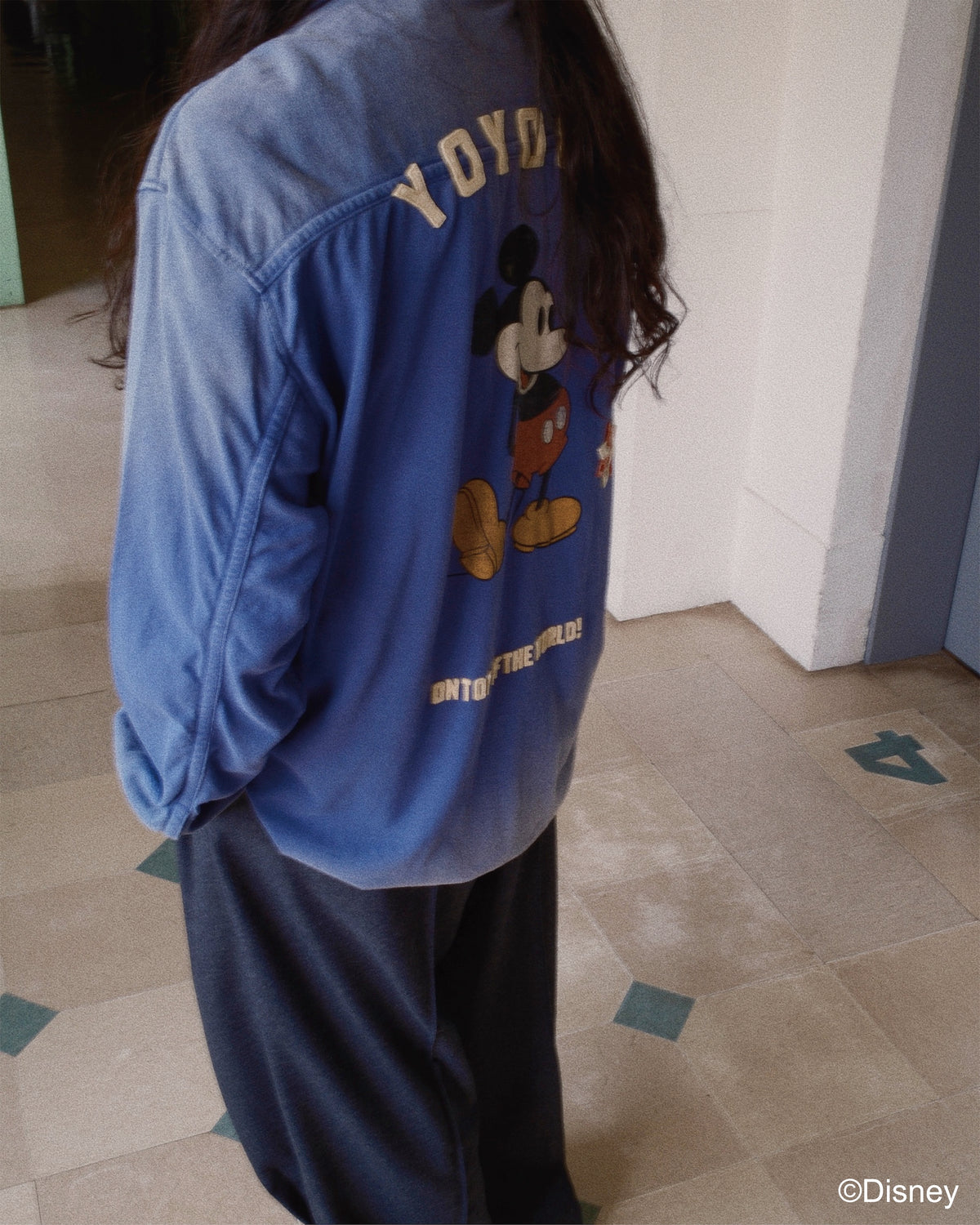 Faded work shirt Blue