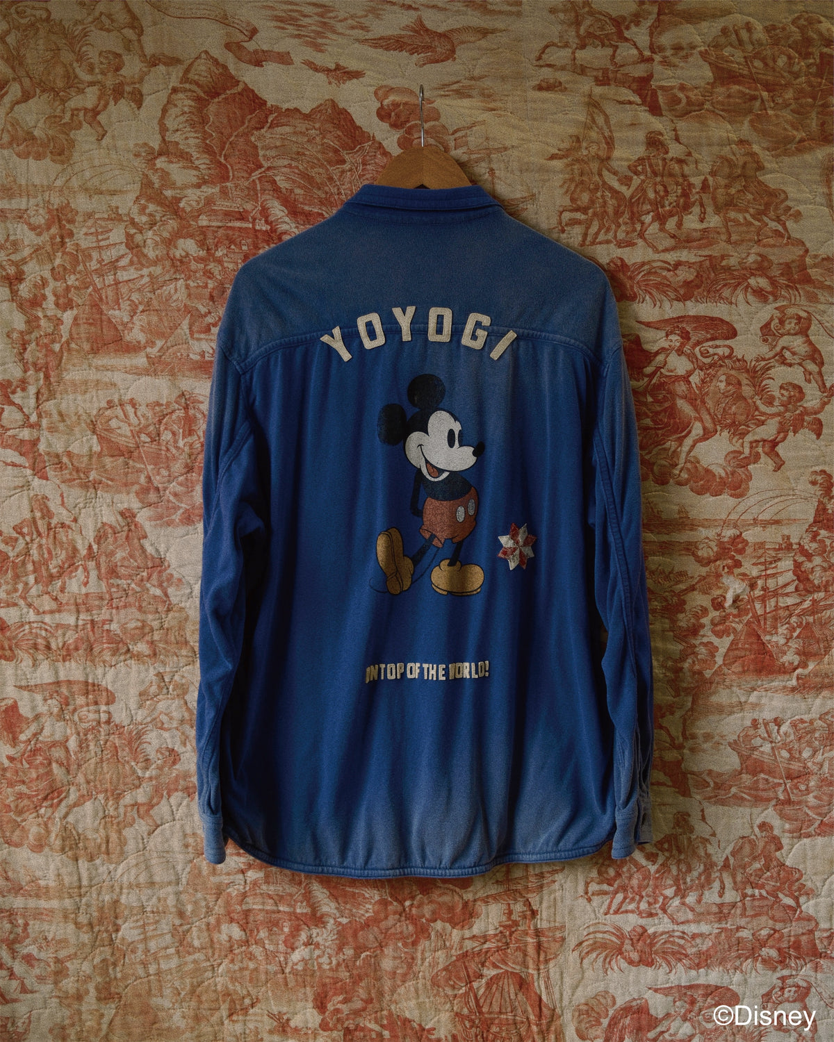 Faded work shirt Blue