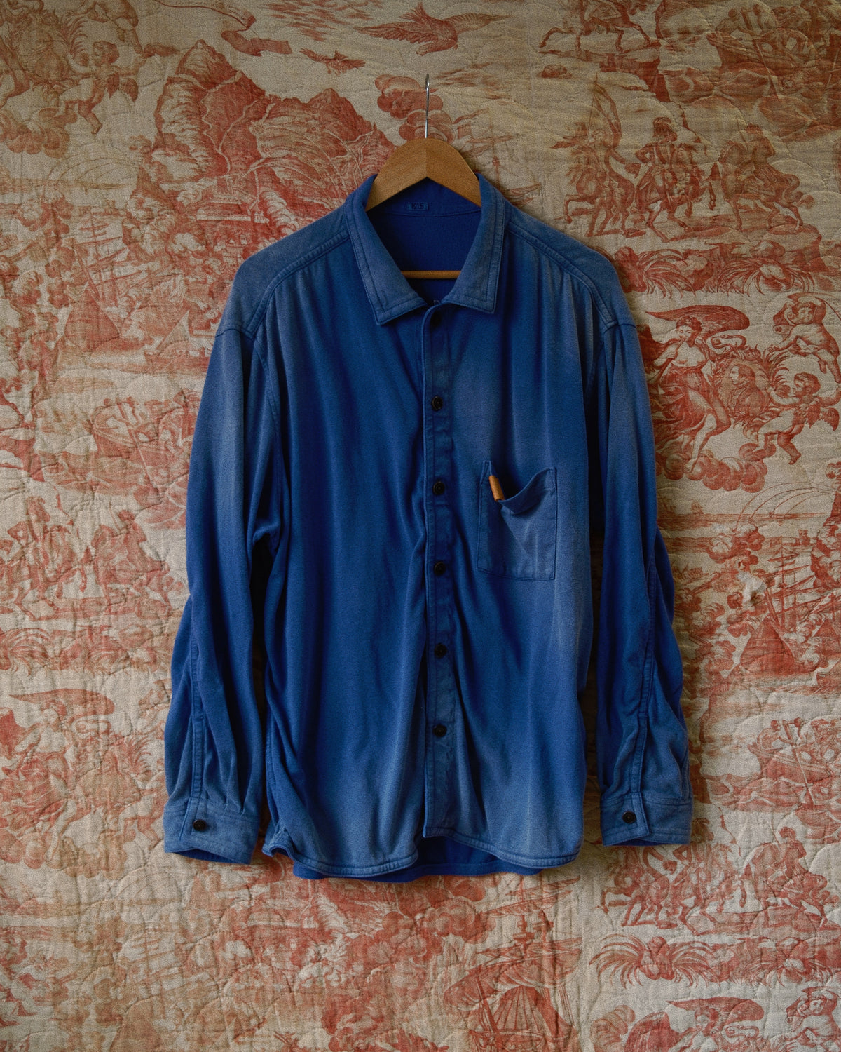 Faded work shirt Blue