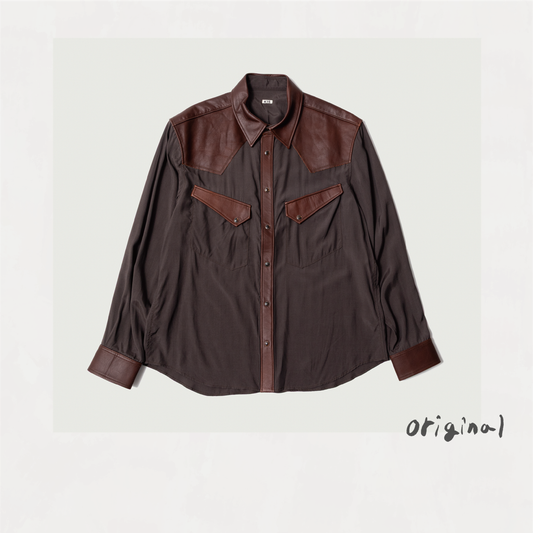 Western Leather Shirt