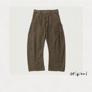 3D Cutting Painter Pants(P−10 Khaki)