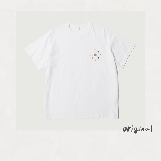 Beaded T-shirt White