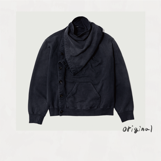 Asymmetric Sweatshirt Black