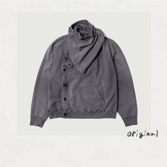 Asymmetric Sweatshirt Gray