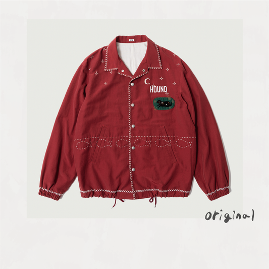 Cross-stitch Coach Jacket