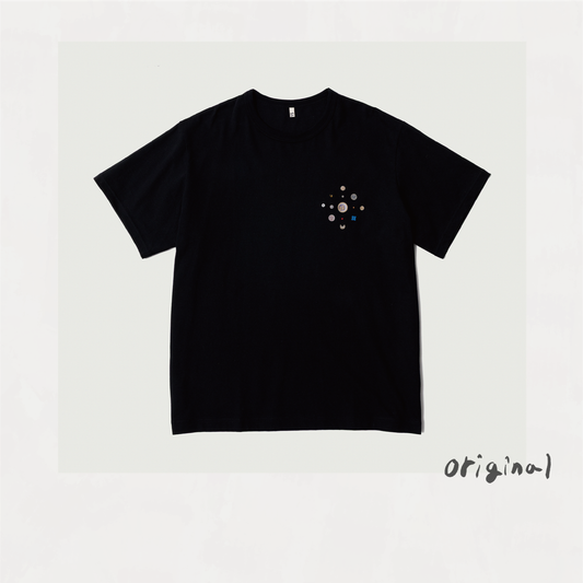 Beaded T-shirt Black